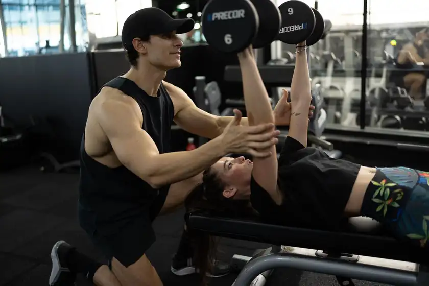 Personal training session